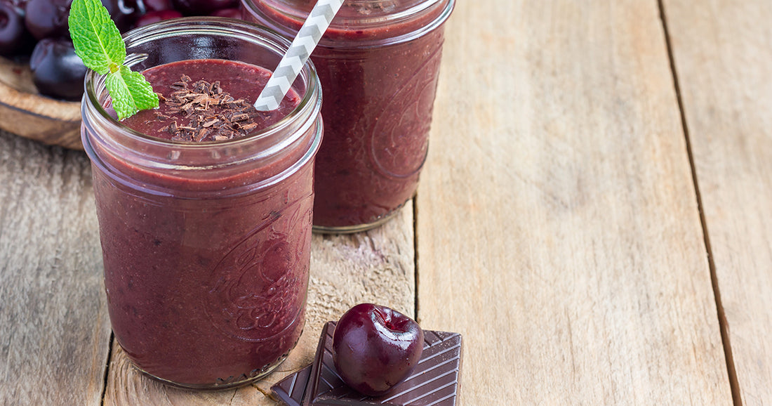 Chocolate Cherry Protein Shake