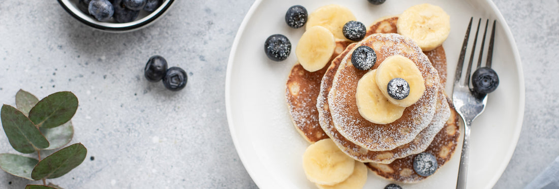 Banana Protein Pancakes