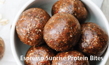 Espresso Sunrise Protein Bites