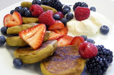 Gluten Free Pumpkin Protein Pancakes