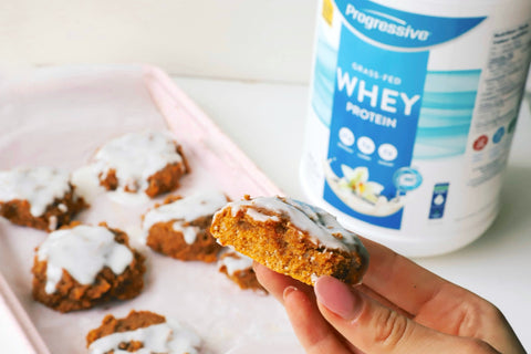 Pumpkin Protein Cookies