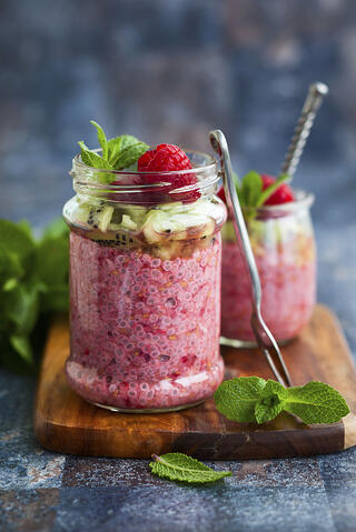 Red Velvet Chia Pudding