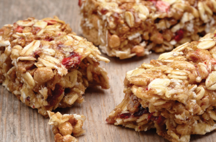 Cranberry Blueberry Granola Bars