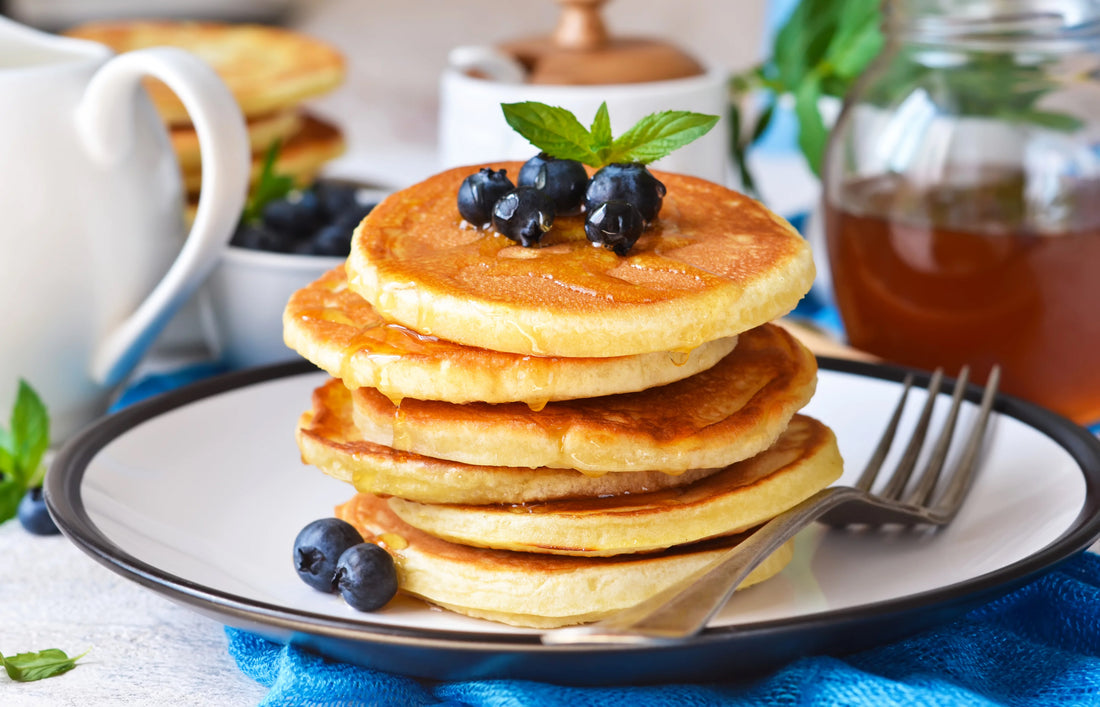 Vanilla Maple Cookie Pancakes