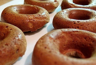 Protein Pumpkin Donuts