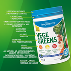 31001863 Progressive VegeGreens, Strawberry Banana, 265 g 1688-Vegegreens-Blueberry-Medley-265g_Key-Benefits