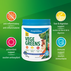 31001864 Progressive VegeGreens, Strawberry Banana, 265 g 1695-Vegegreens-Blueberry-Medley-530-g_Claims