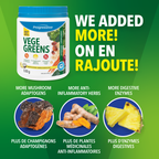 31001867 Progressive VegeGreens, Strawberry Banana, 265 g 1725-Vegegreens-PNC-530-g_Key-Ingredients