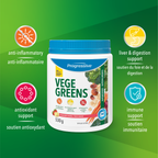 31001946 Progressive VegeGreens, Strawberry Banana, 265 g 1855 Vegegreens Strawberry Banana 530g_Product Claims