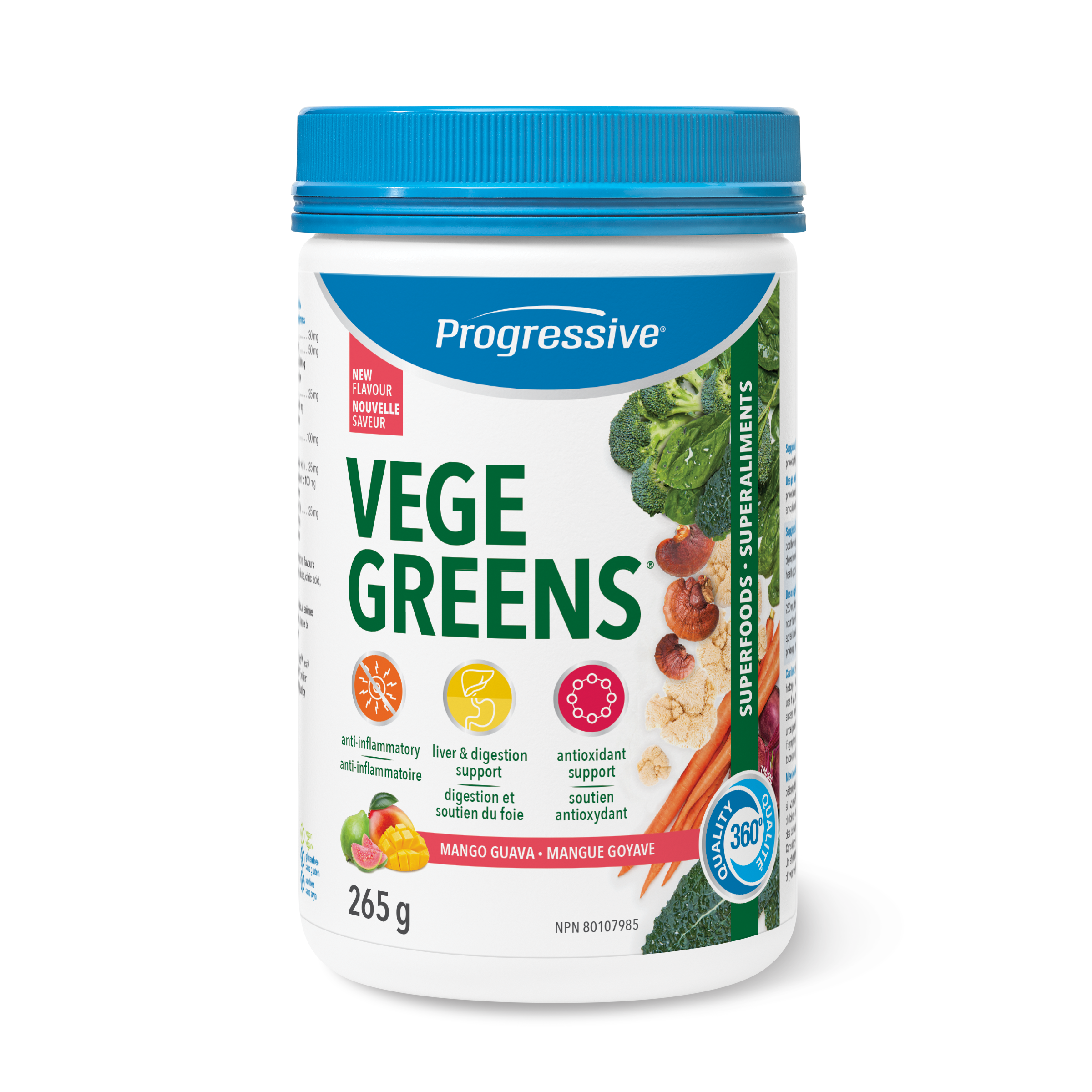 1930 Vegegreens Mango Guava 265 g Bottle