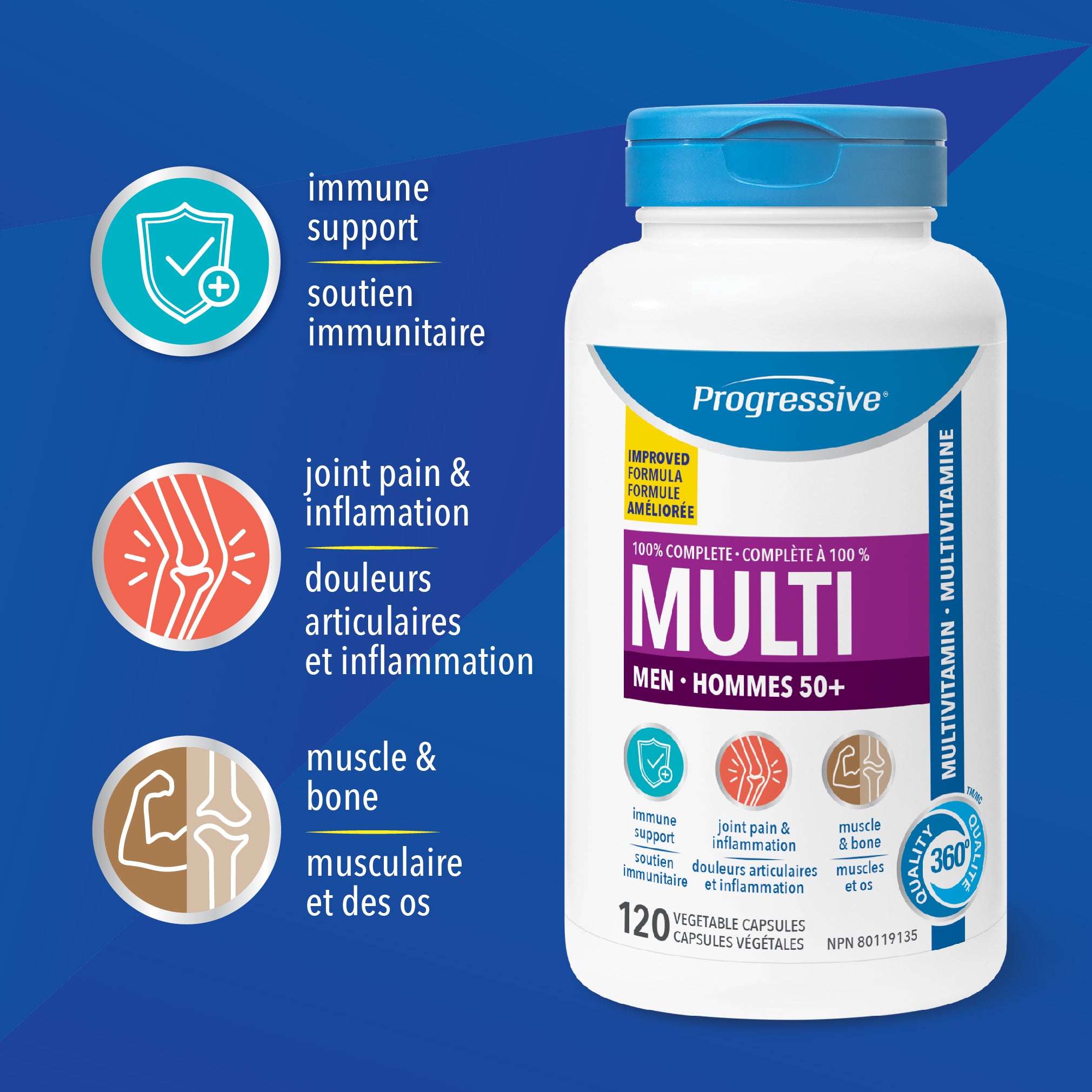 31001858 Progressive Multivitamin For Men 50+ Capsule 240275 Progressive Multivitamin Amazon 1176-05