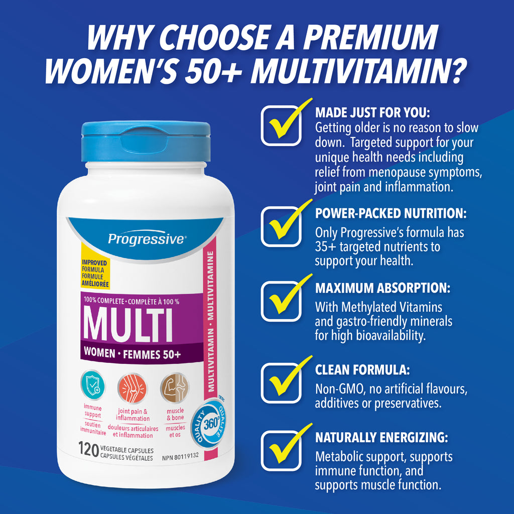 31001852 Progressive Multivitamin For Women 50+ Capsule 240275 Progressive Multivitamin Amazon 1190-03
