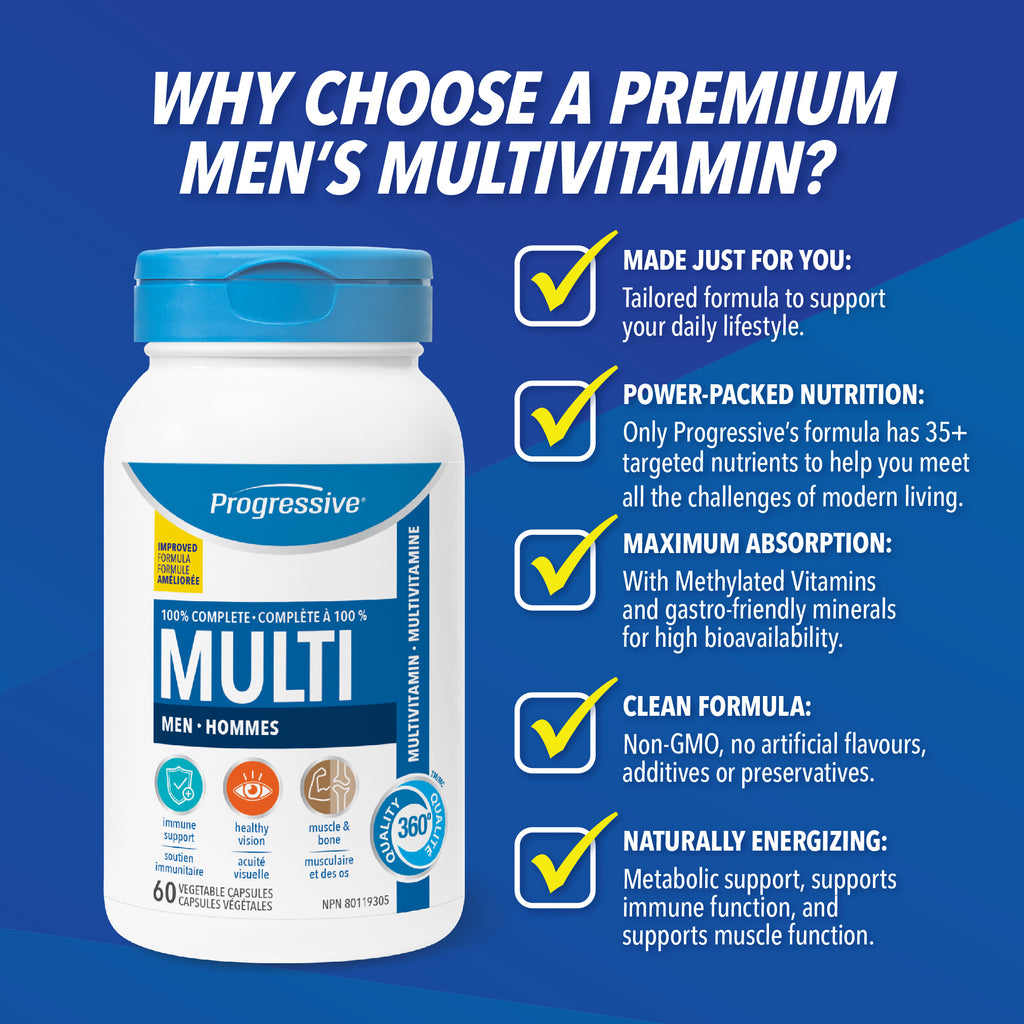 31001855 Progressive Multivitamin For Men Capsule 240275 Progressive Multivitamin Amazon 1206-03