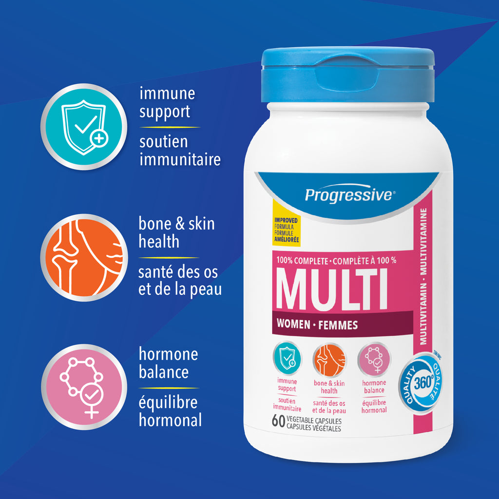 31001853 Progressive Women's Multivitamin Capsule 240275 Progressive Multivitamin Amazon 1220-05