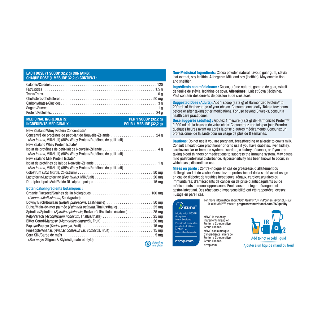 31001384 Progressive Harmonized Protein Powder 31001384_PRO_HarmonizedProtein_Chocolate_360g_21004610_NFP