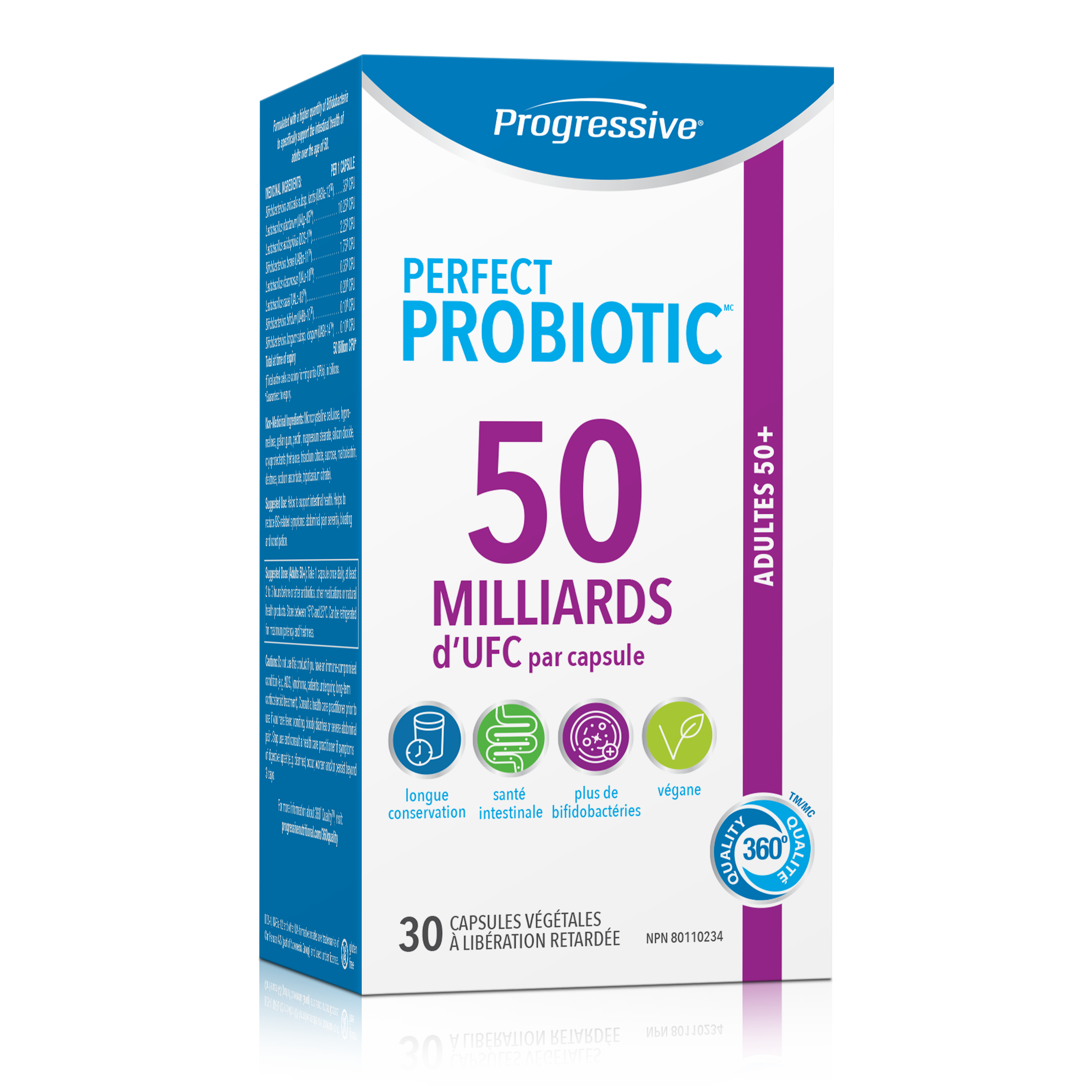 31001788 Progressive Perfect Probiotic for Adults 50+ 50 Billion CFU, 30 ct 31001788_PRO_PerfectProbiotics_Adults50+_50B_729534_CTN_MAIN2