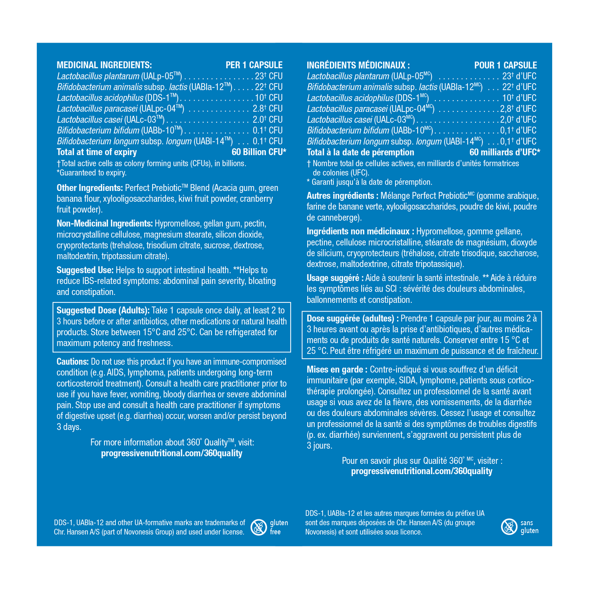31001792 Progressive Perfect Probiotic 60 Billion CFU Capsule 31001792_PRO_PerfectProbiotics_60B_60ct_729546_NP_BI_NFP