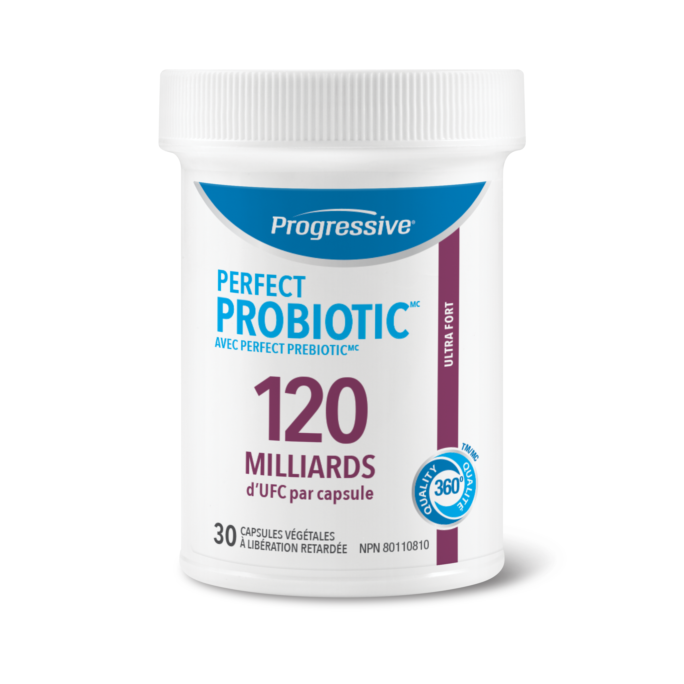 31001793 Progressive Perfect Probiotic 120 Billion 30 Capsules 31001793_PRO_PerfectProbiotics_120B_30ct_729548_BTL_ALT2