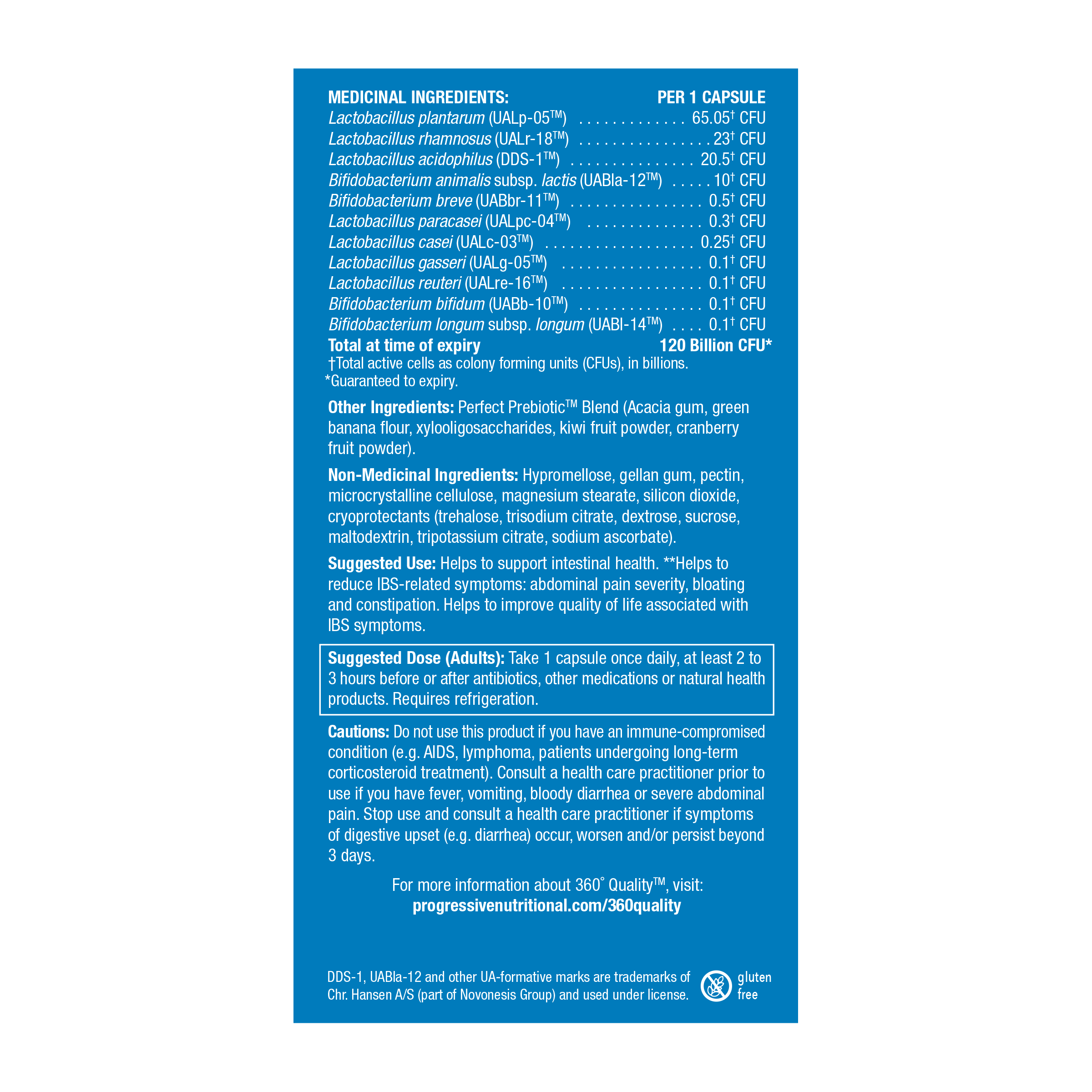 Ultra Strength Probiotic 120 Billion | Shop Progressive