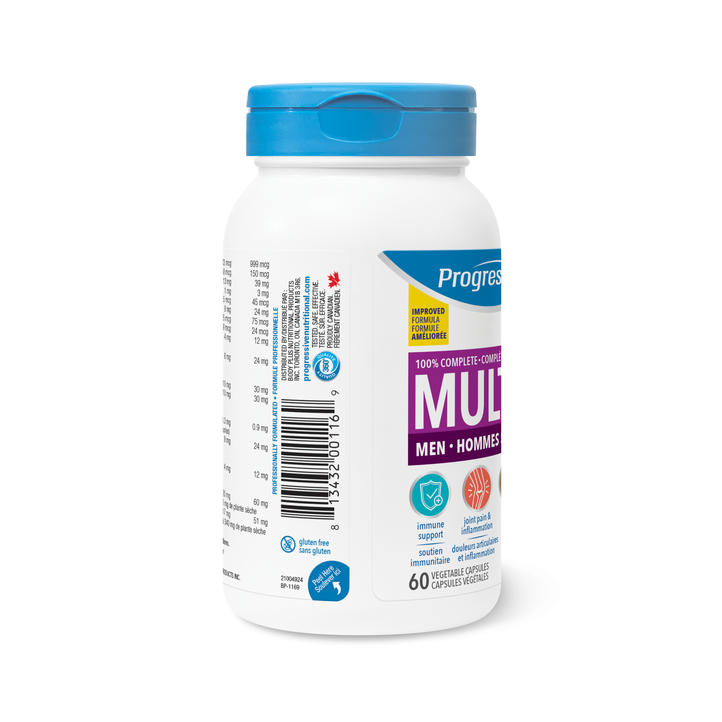 31001857 Progressive Multivitamin For Men 50+ Capsule 31001857_PRO_Multi_Men50+_300cc_2100492_BTL_DIS