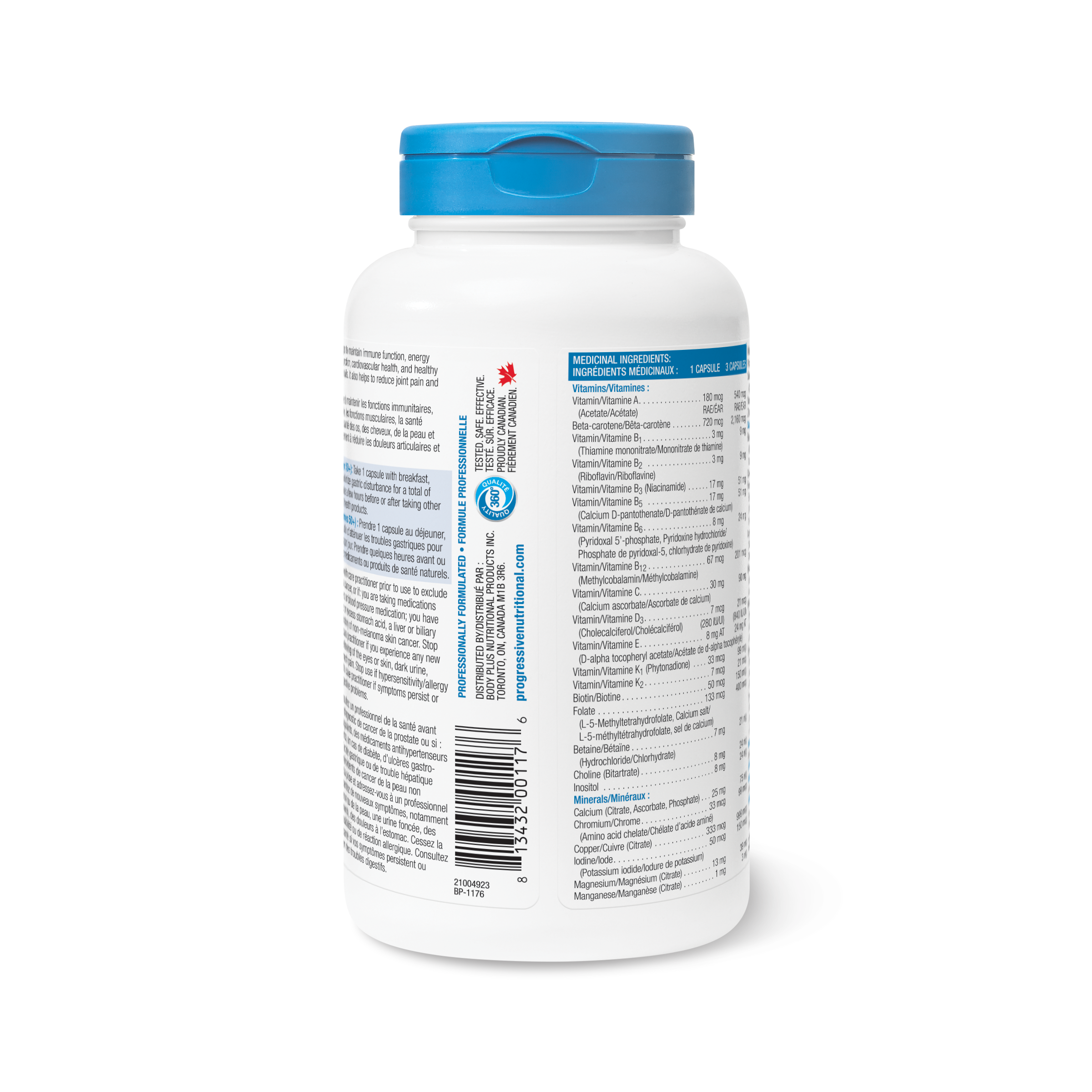 31001858 Progressive Multivitamin For Men 50+ Capsule 31001858_PRO_Multi_Men50+_500cc_21004923_BTL_DIS