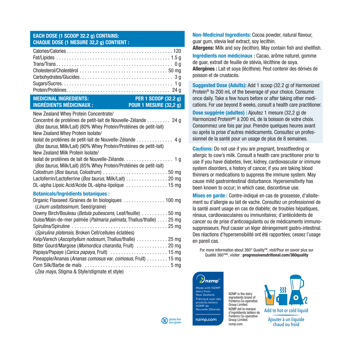 31001953 Progressive Harmonized Protein Powder 31001953_PRO_HarmonizedProtein_Chocolate_840g_21004613_BI_NFP