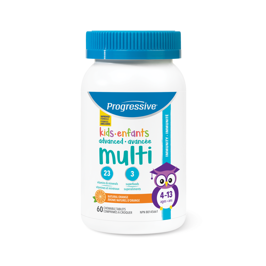 31002377 Progressive Kids Multivitamin Chewable Tablets 31002377_PRO_Kidsmulti_Chewable_Orange_60caps_21004789_MAIN