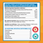 31000434 Progressive Complete Collagen 10 g 3417 Complete Collagen Citrus Twist 250g_Ingredient Panel