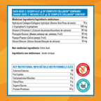 31001484 Progressive Complete Collagen 10 g 3422 Complete Collagen Unflavoured 500g_Ingredient Panel