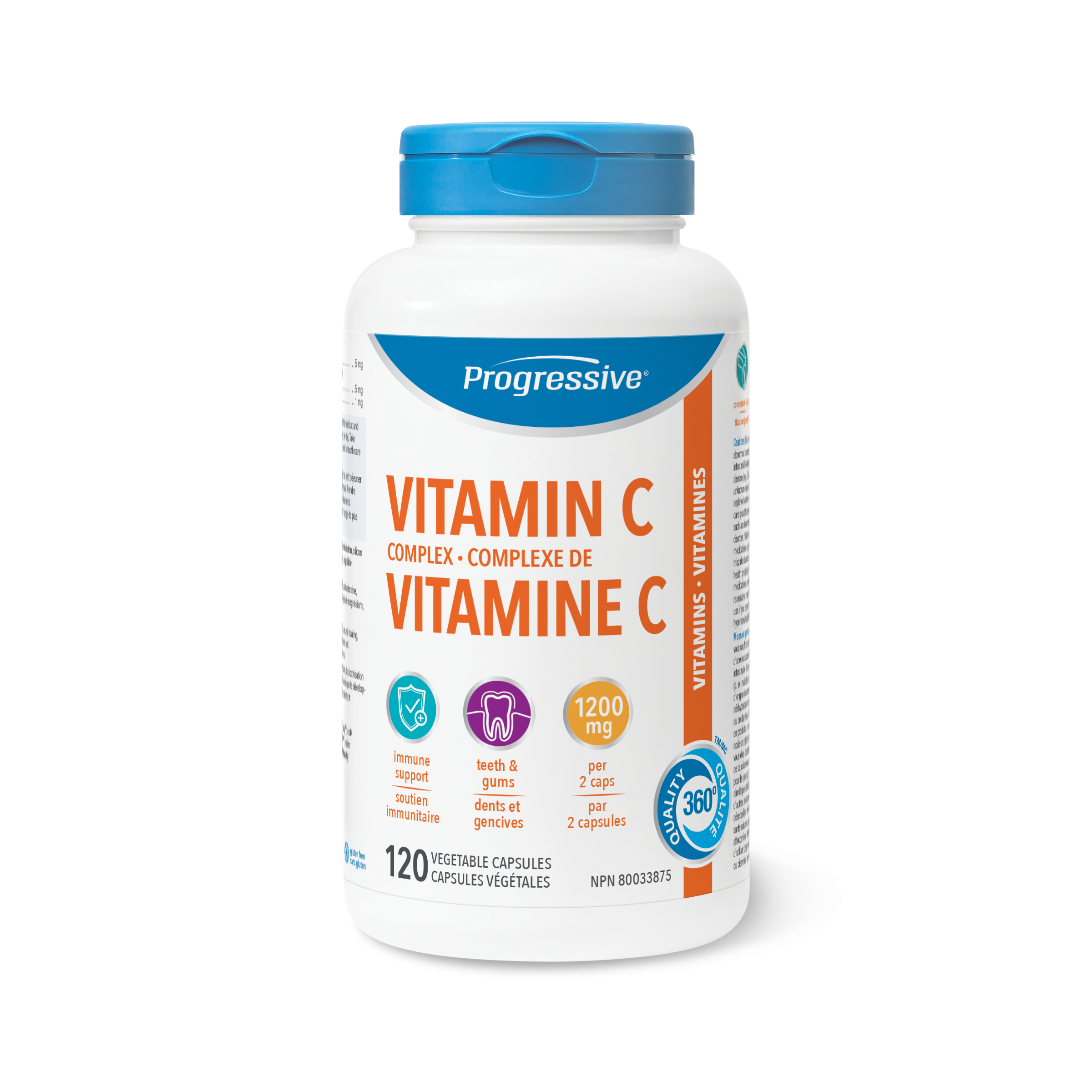 31001411 Progressive Vitamin C Complex 600 mg Capsule 3501_V22_PRO_VitaminC_Complex_500cc_BTL_BI