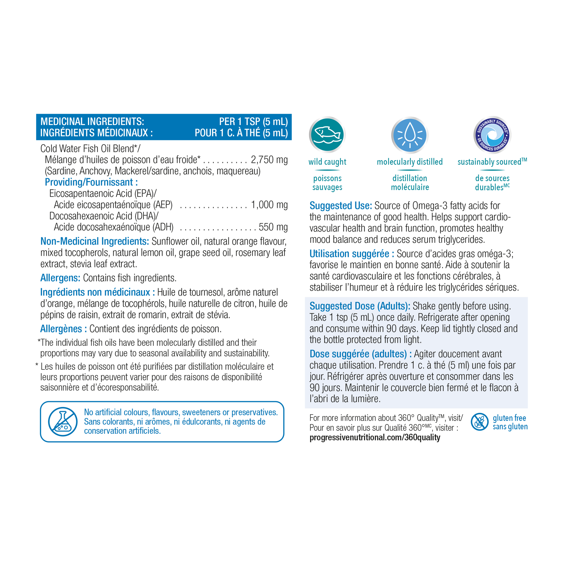 OmegEssential® Liquid Fish Oil