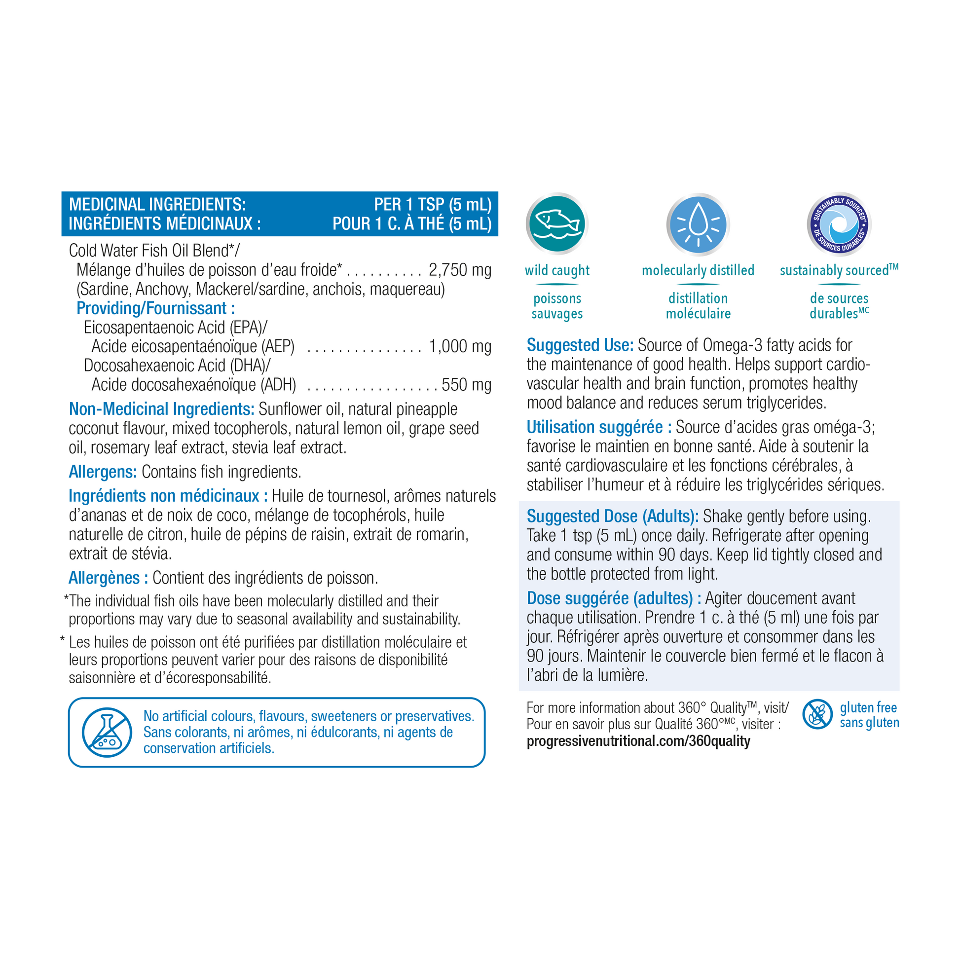 OmegEssential® Liquid Fish Oil