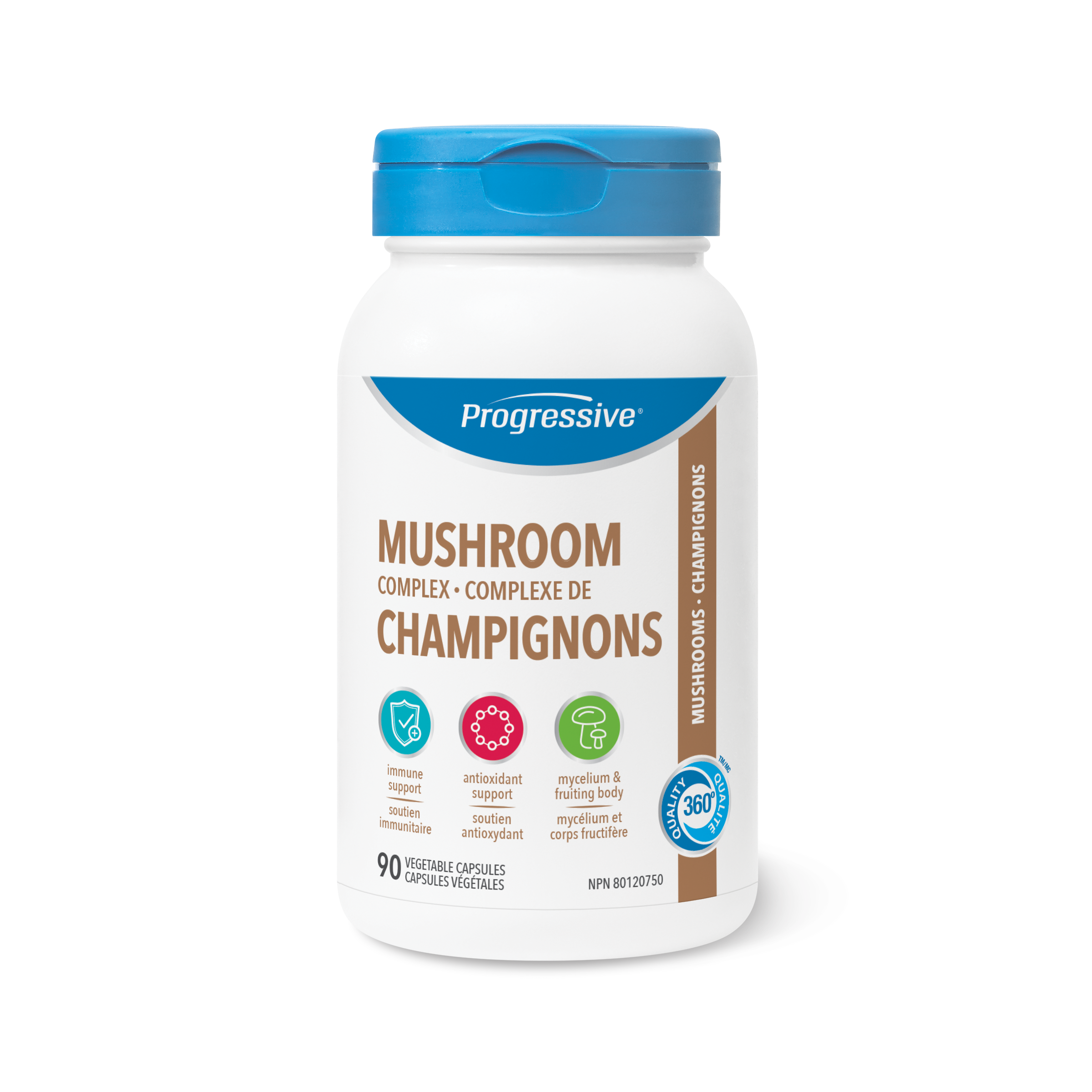 31001784 Progressive Mushroom Complex, 90 ct 9671_V2_PRO_MushroomComplex_MAIN