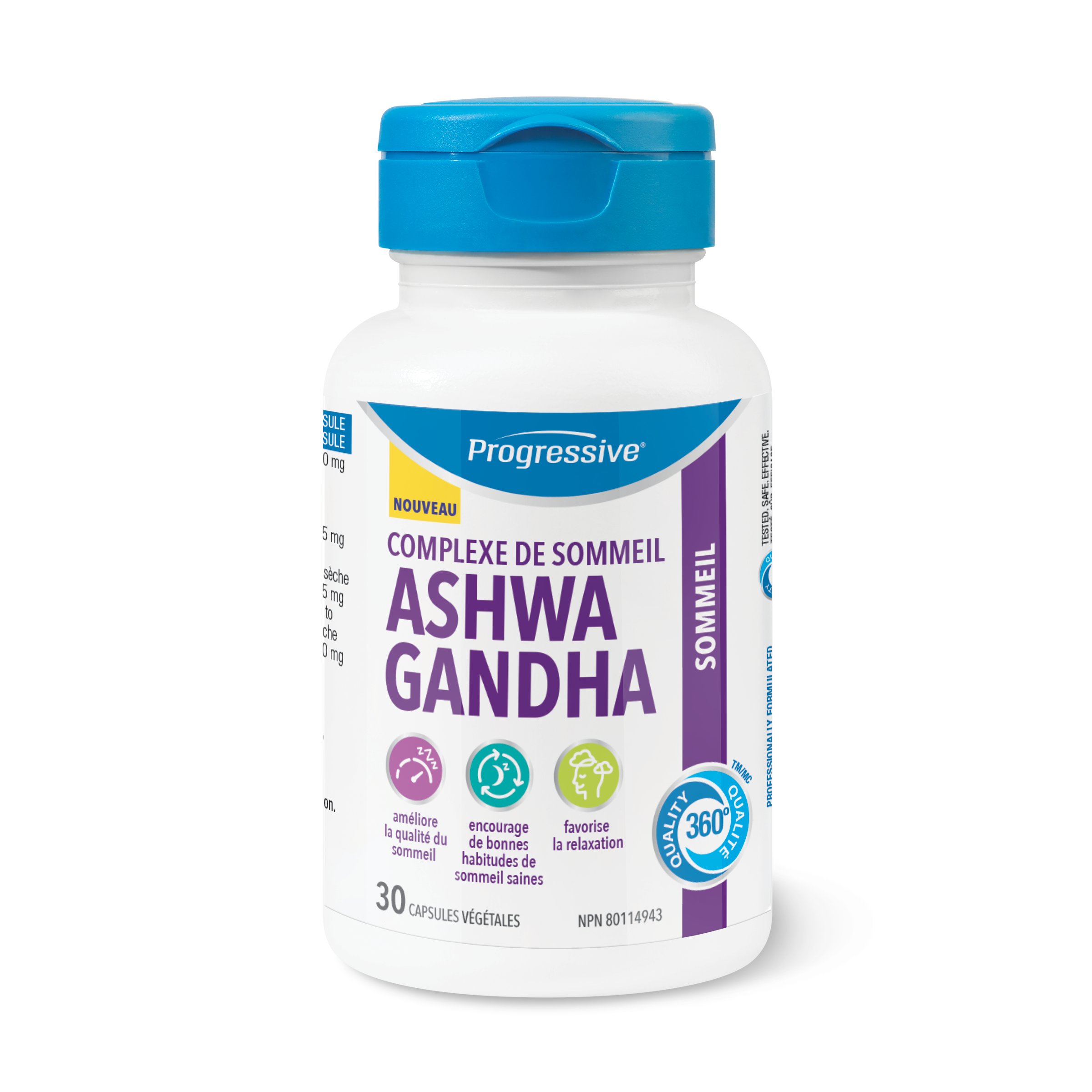 31001886 Progressive Ashwagandha Sleep Complex Vanilla Ice Cream Flavour 30 Capsules PV1008_MAIN2