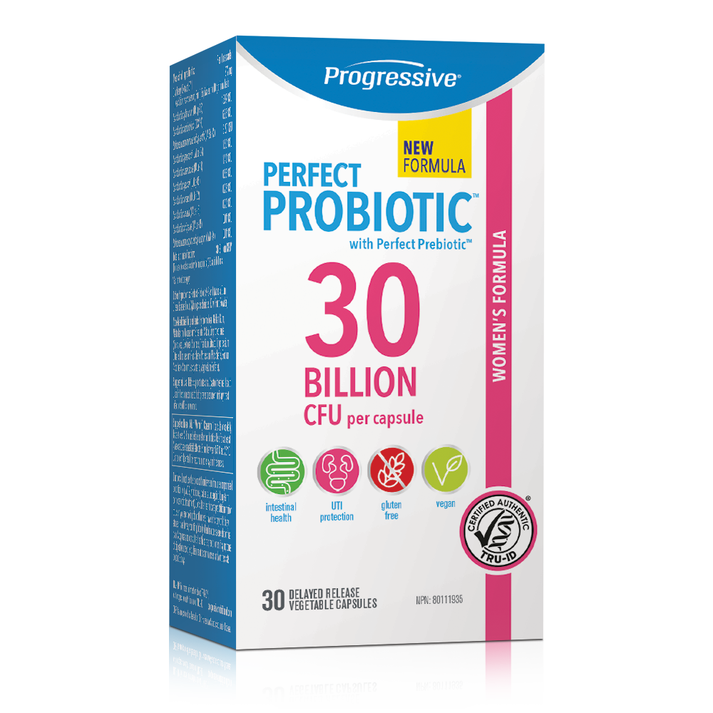 31001787 Progressive Perfect Probiotic Women's Support 30 Billion 30 Capsules PV1019_MAIN