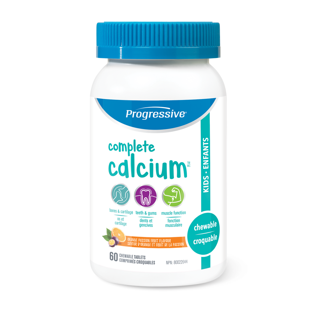 31001405 Progressive Complete Calcium For Kids Orange Flavour 120 Chewables PV3402_MAIN
