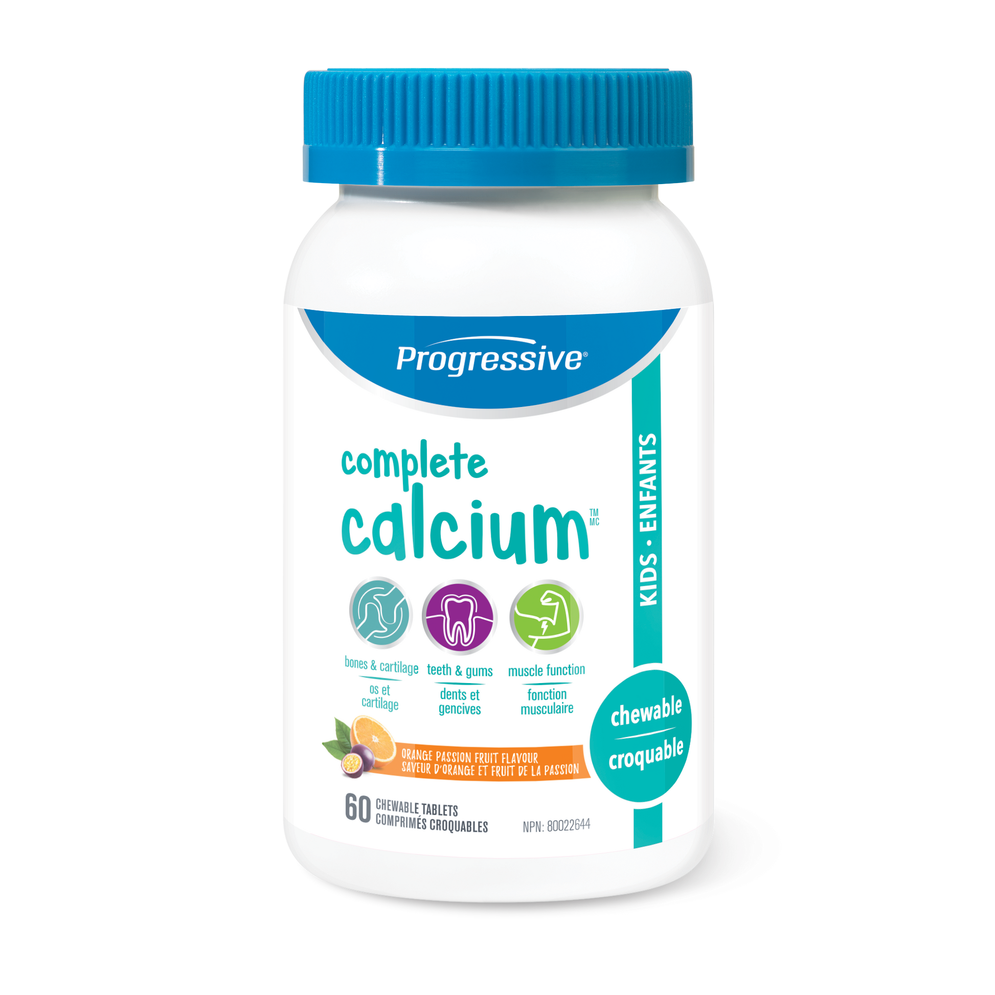 31001405 Progressive Complete Calcium For Kids Orange Flavour 120 Chewables PV3402_MAIN