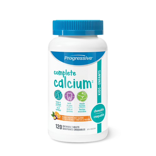 31001956 Progressive Complete Calcium For Kids Orange Flavour 120 Chewables PV3403_MAIN