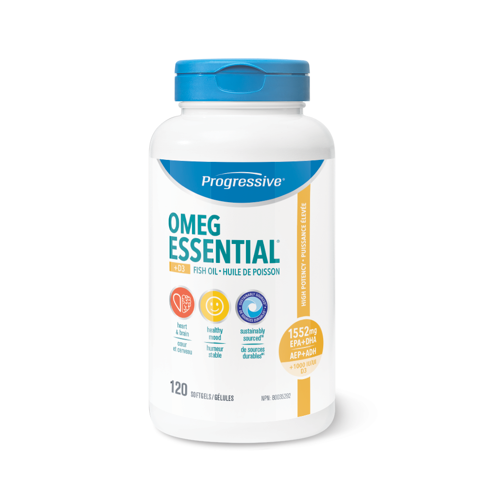 31001416 Progressive OmegEssential + D - Softgels 60 Softgels PV3627_MAIN