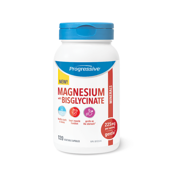 Complément Alimentaire FS Magnesium Bisglycinate – 180 Gélules De 250mg, Sans Gluten, Fabriqué Aux USA