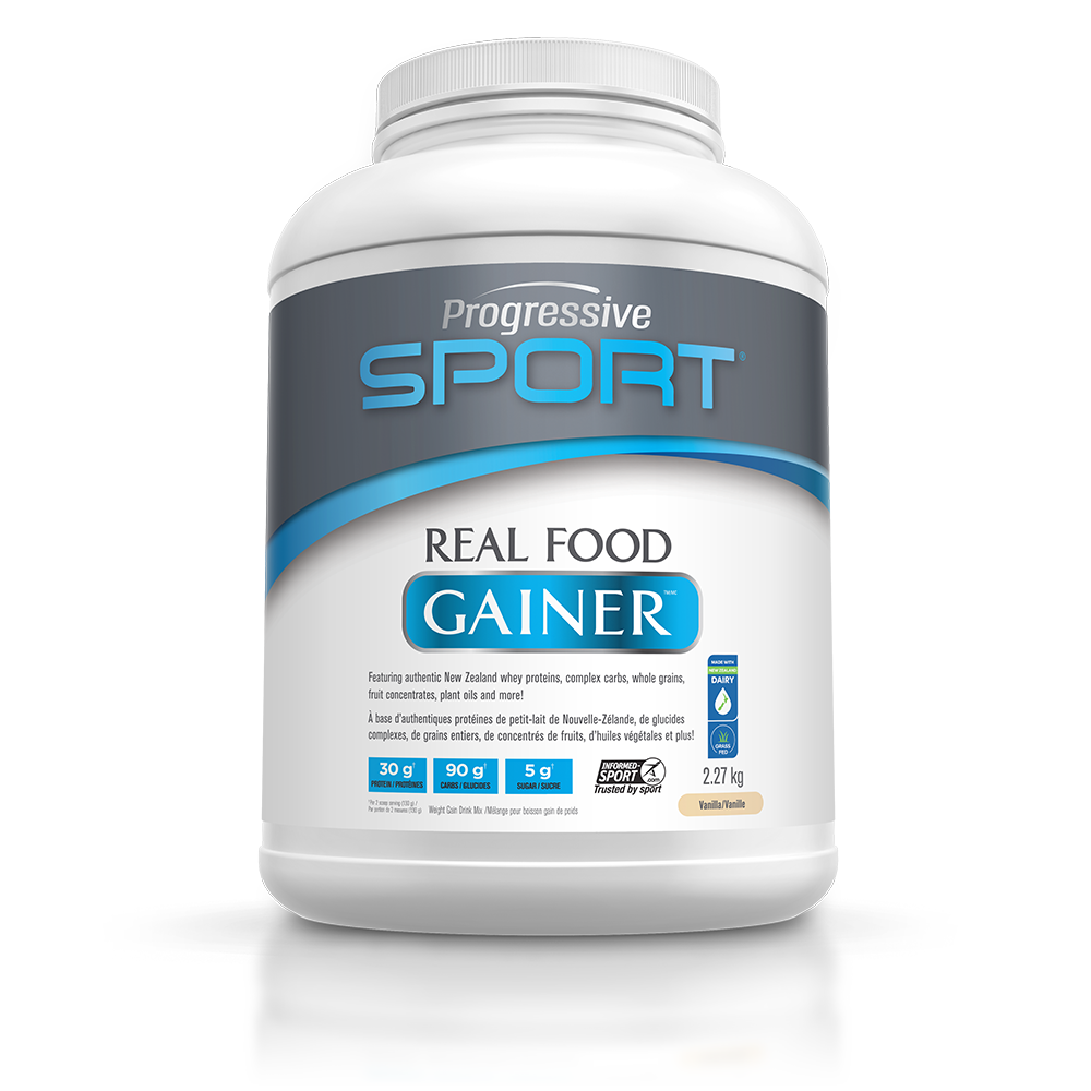 SPORT Gainer de vrais aliments