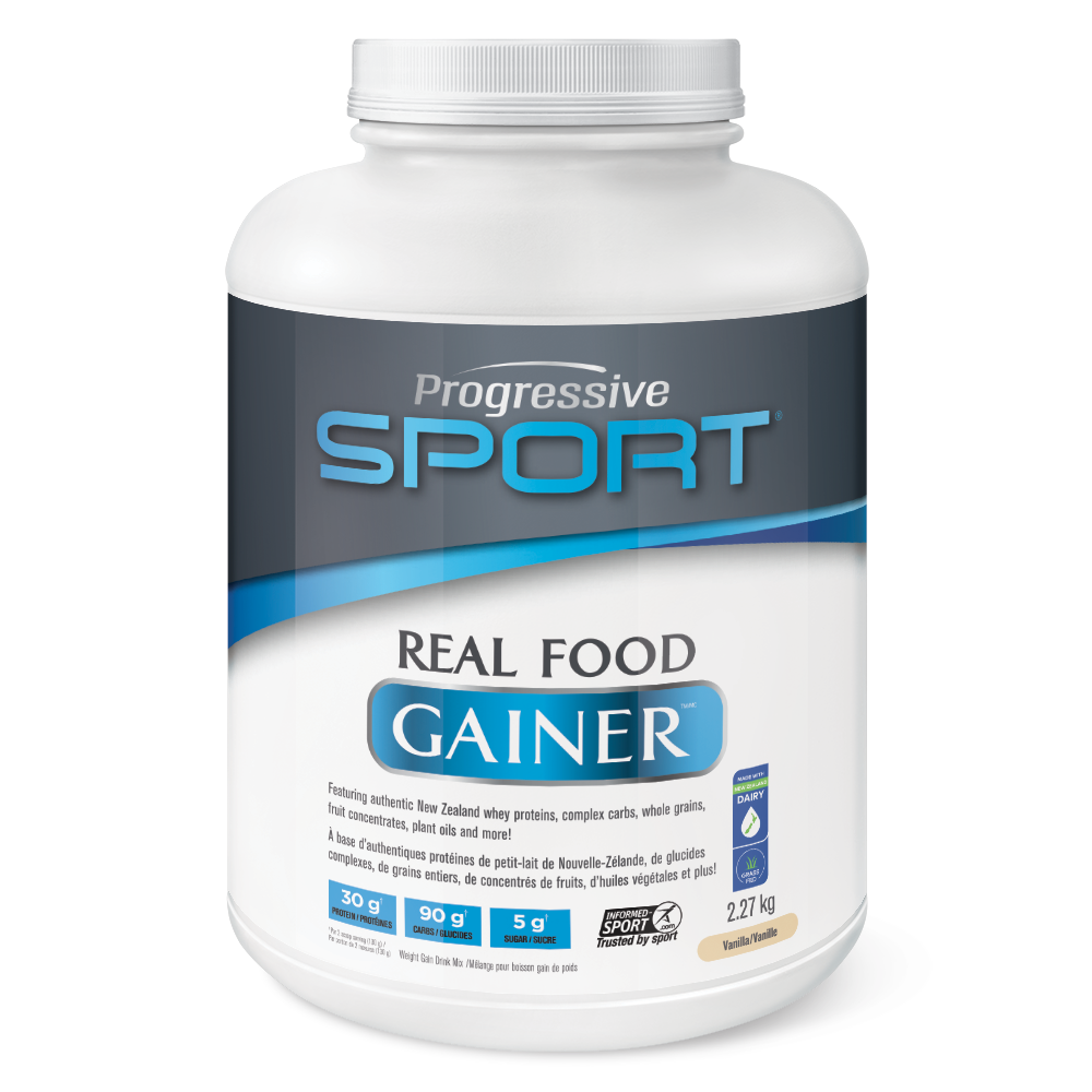 SPORT Gainer de vrais aliments