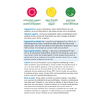 Progressive VegeGreens Daily Superfood & Adaptogen Powder Drink Mix - Original Flavour Suggested Use