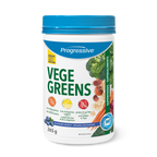 Progressive VegeGreens Daily Superfood & Adaptogen Powder Drink Mix - Blueberry Medley Flavour