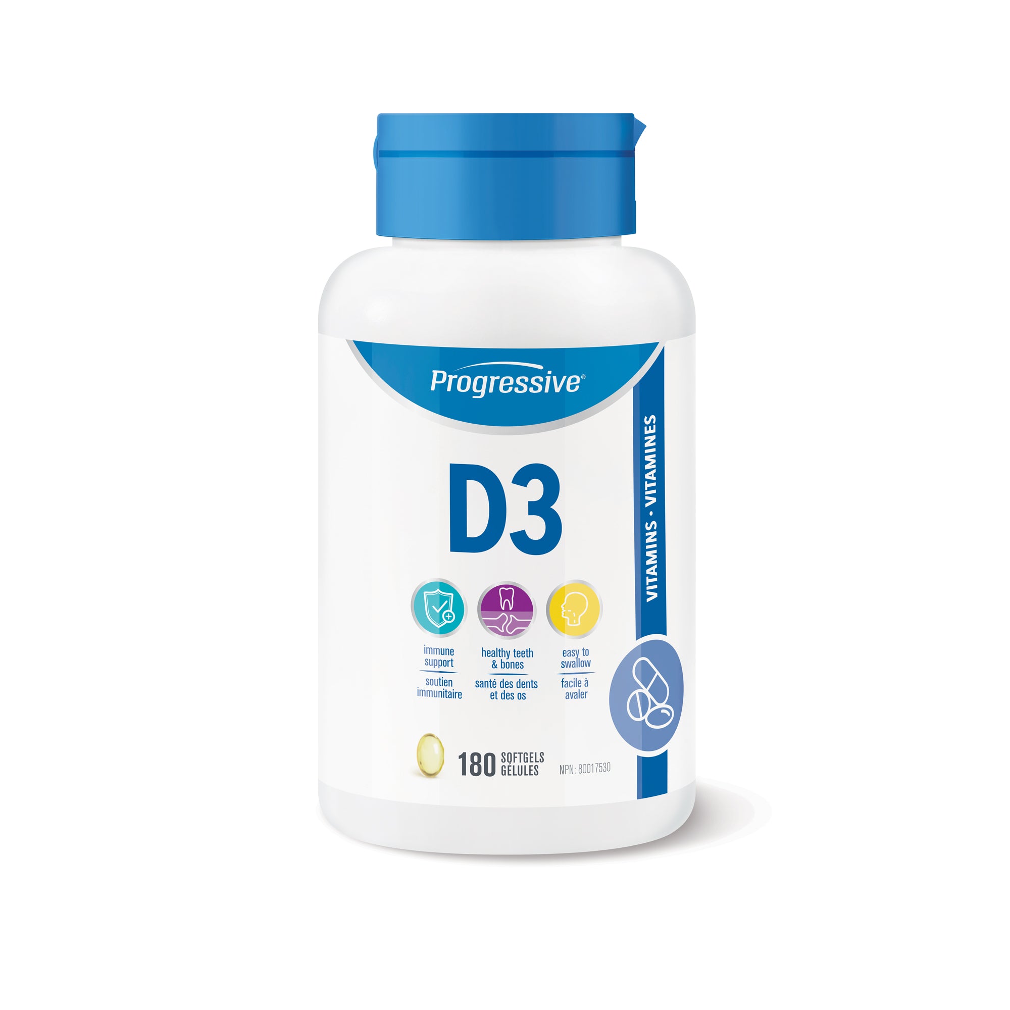 PV3519 Vitamin D3 Bottle